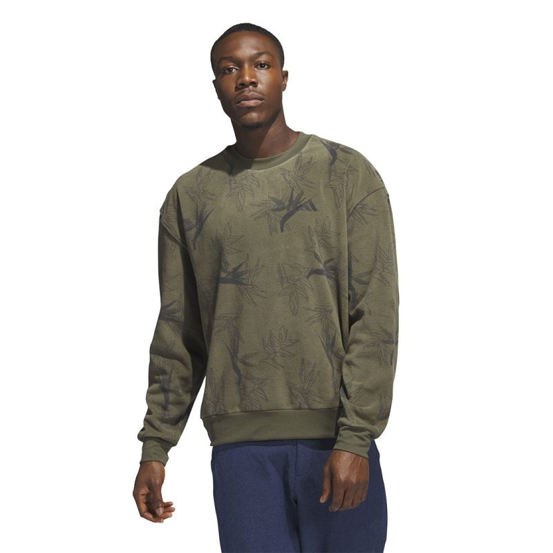 adidas Men s Oasis Crew Sweatshirt HZ3197 02