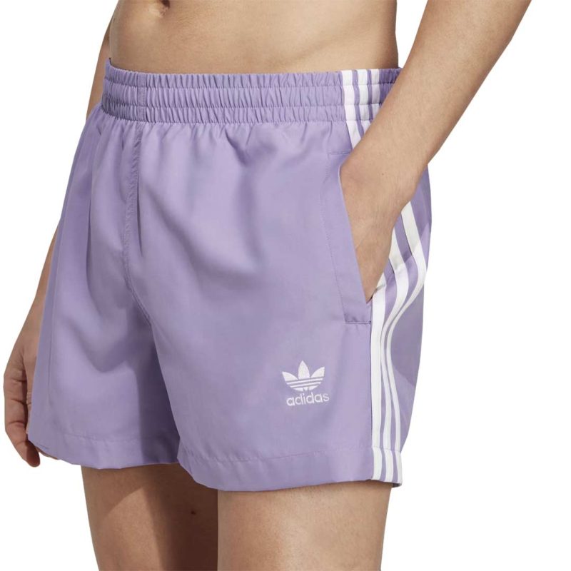 adidas Men s Originals Adicolor 3 Stripes Swim Shorts HT4421 05