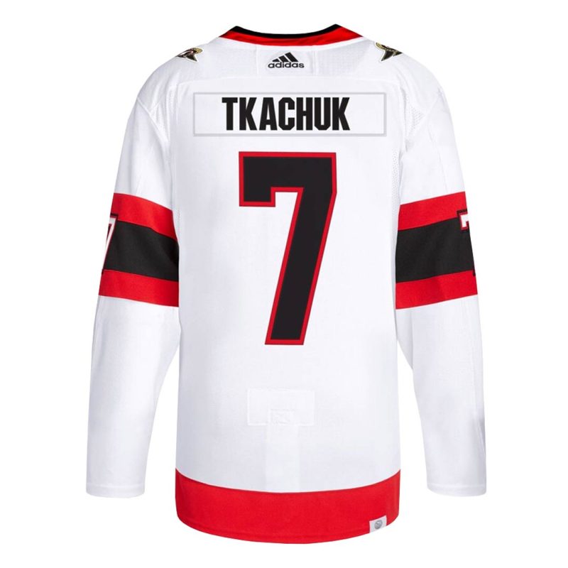 adidas Men s Ottawa Senators Authentic Away Matthew Tkachuk Jersey GT8151