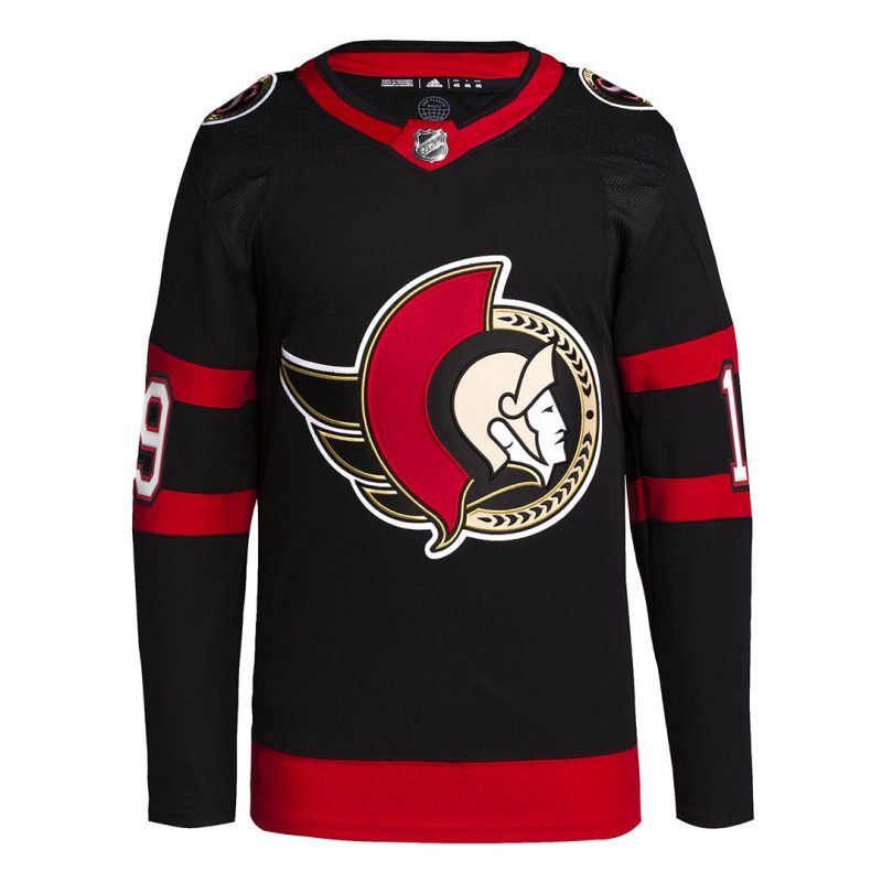 adidas Men s Ottawa Senators Authentic Drake Batherson Home Jersey IA7818 01