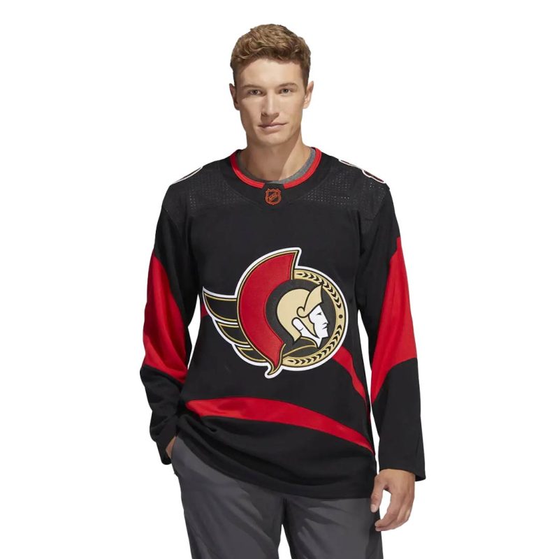 adidas Men s Ottawa Senators Authentic Reverse Retro Jersey HM4747