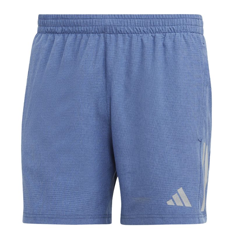 adidas Men s Own The Run 5 Inch Heather Shorts HR6615 01