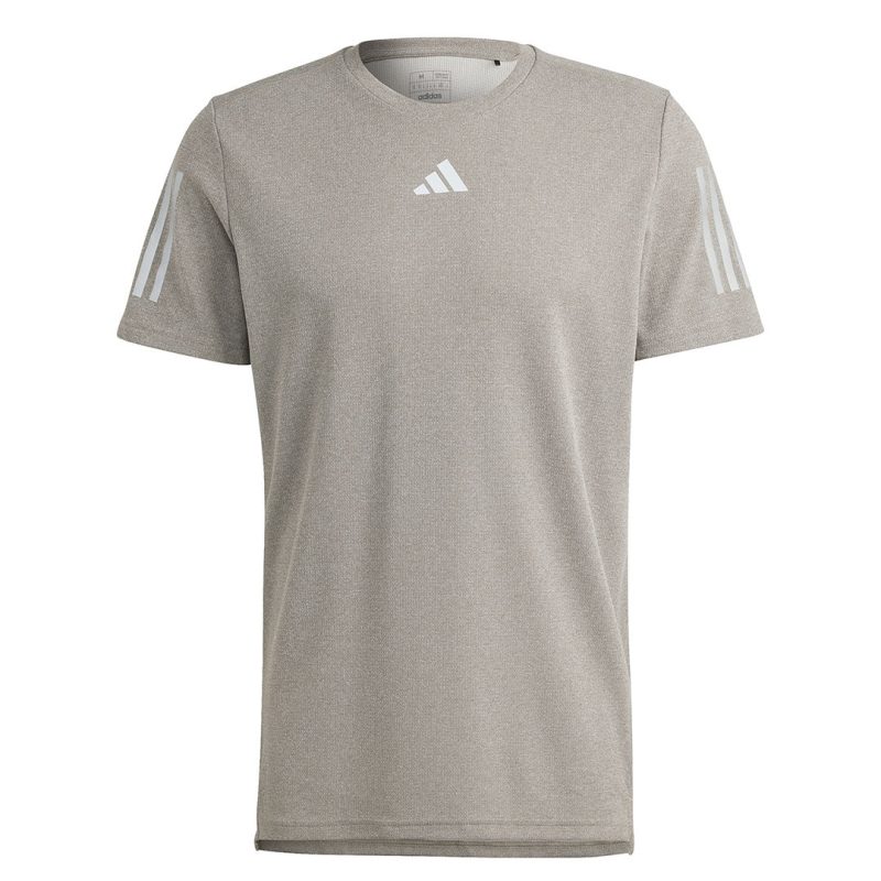 adidas Men s Own The Run Heather T Shirt HR6619 01