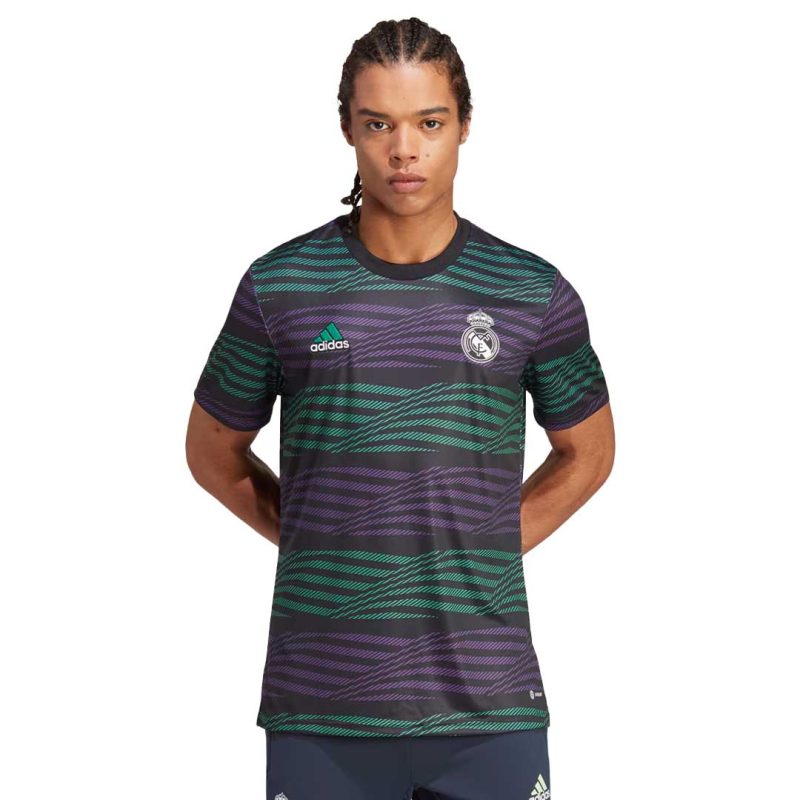 adidas Men s Real Madrid 22 23 Prematch Jersey HT8799 2