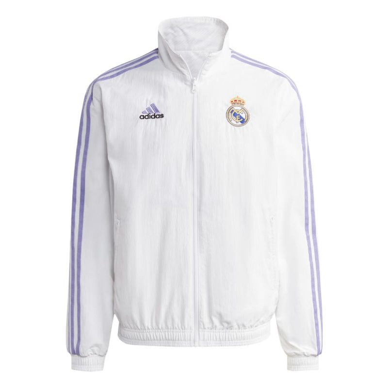 adidas Men s Real Madrid Anthem Reversible Jacket HT6458 01