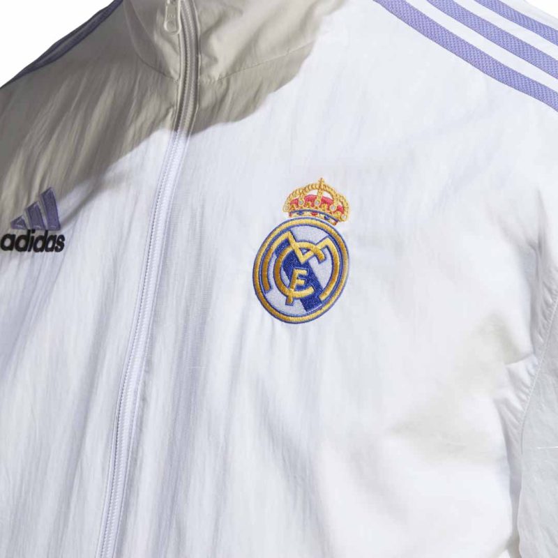 adidas Men s Real Madrid Anthem Reversible Jacket HT6458 08