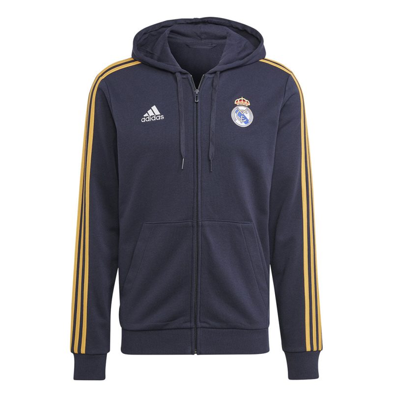 adidas Men s Real Madrid DNA Full Zip Hoodie HY0619 01