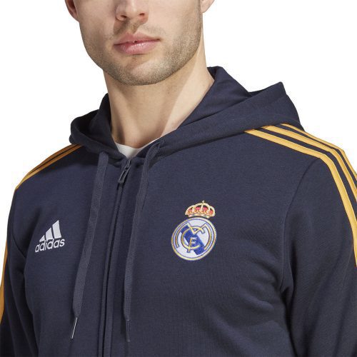 adidas Men s Real Madrid DNA Full Zip Hoodie HY0619 05