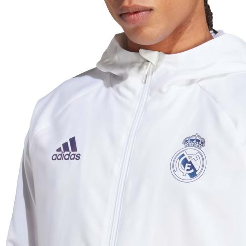 adidas Men s Real Madrid Graphic Windbreaker HT6459 06