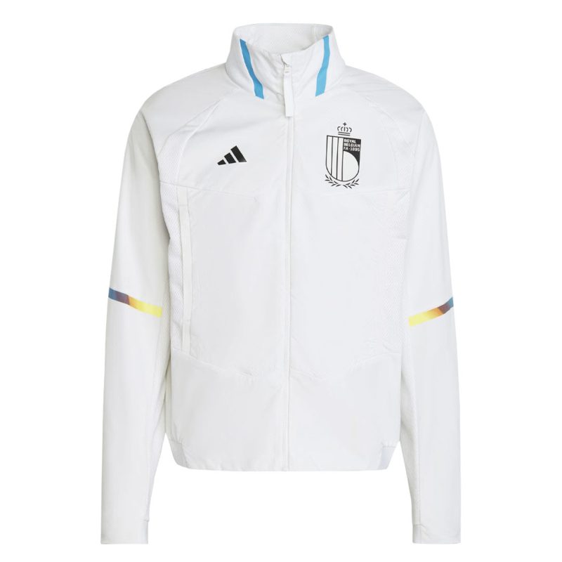 adidas Men s Royal Belgian FA Game Day Anthem Jacket IC1567 01