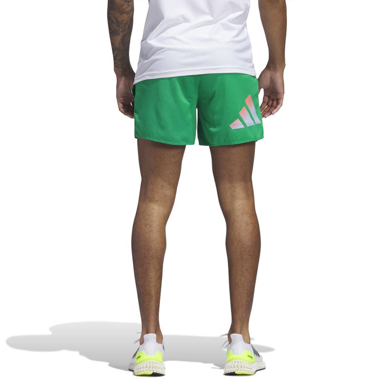 adidas Men s Run Icons 3 Bar Logo 5 inch Shorts IA7798 03