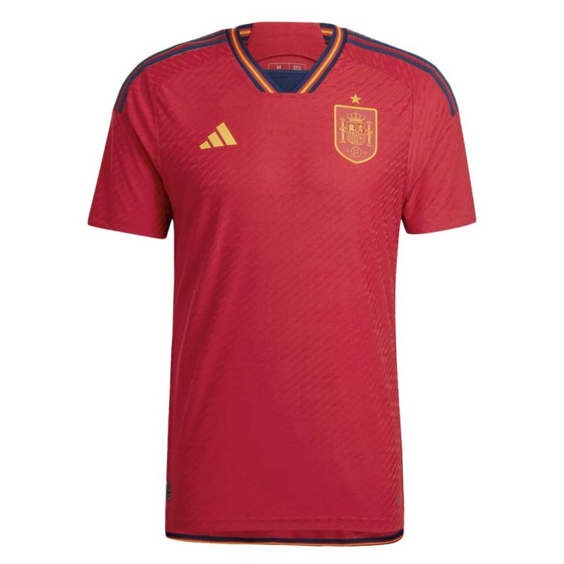 adidas Men s Spain 22 Authentic Home Jersey HE2021 1