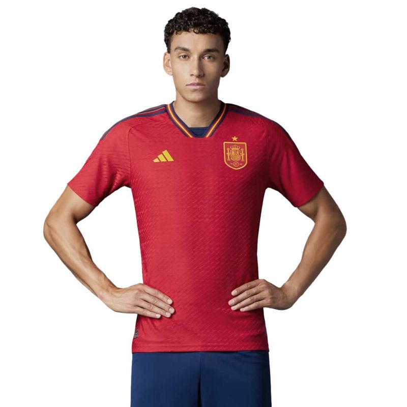 adidas Men s Spain 22 Authentic Home Jersey HE2021 2