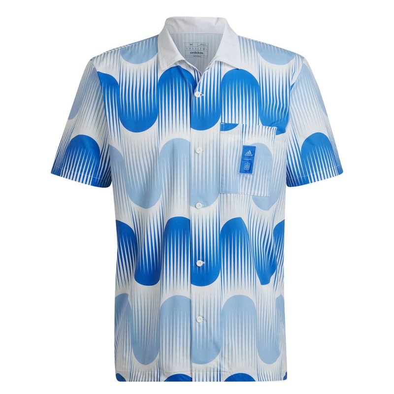 adidas Men s Spain Icon 22 23 Buttondown Shirt IC9747 01