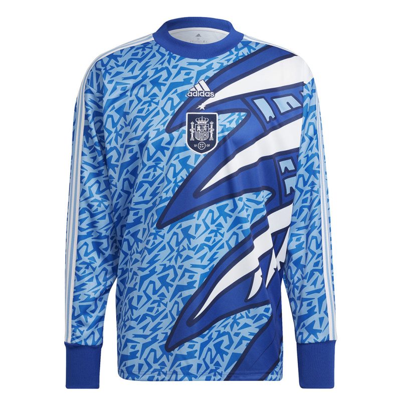 adidas Men s Spain Icon Goalkeeper Jersey HE8909 01