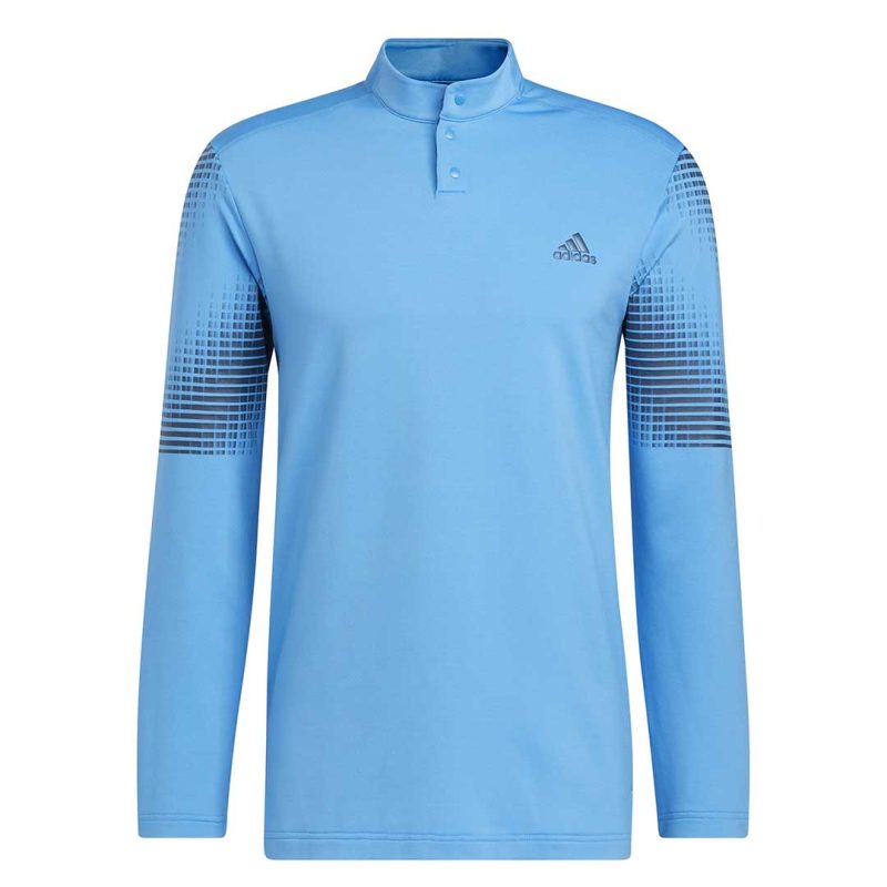 adidas Men s Statement COLD.RDY Long Sleeve Polo HF6581 01