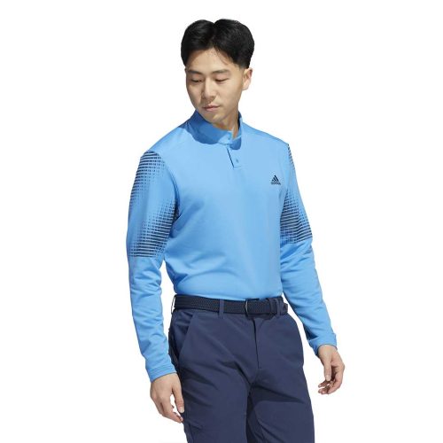 adidas Men s Statement COLD.RDY Long Sleeve Polo HF6581 03