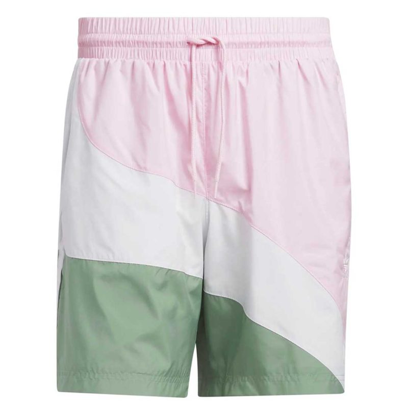 adidas Men s Superstar Swirl Woven Shorts IC5550 1