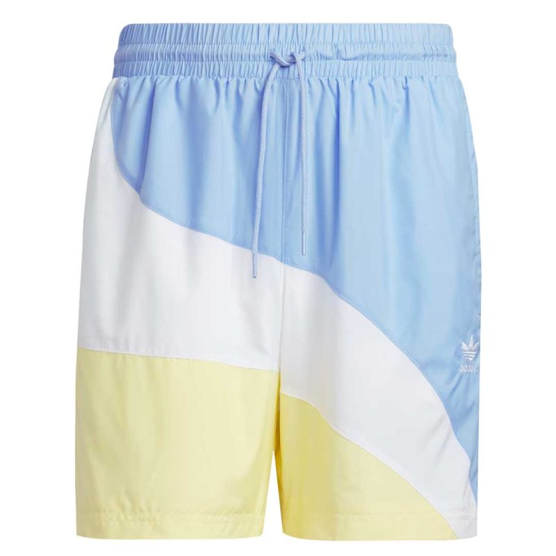 adidas Men s Superstar Swirl Woven Shorts IC5551 1