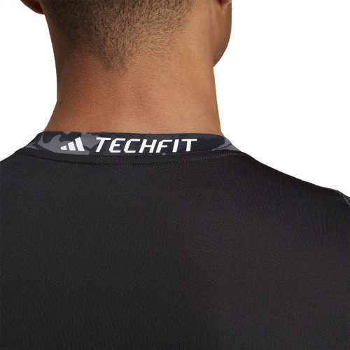 adidas Men s Techfit Allover Print Training T Shirt HS9811 06