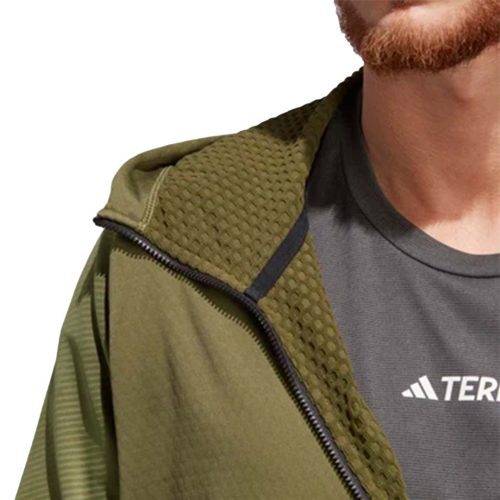 adidas Men s Terrex Tech Flooce Hiking Jacket HU1848 06