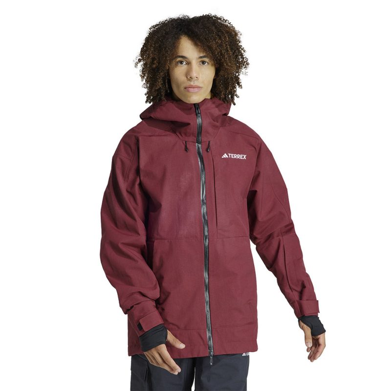 adidas Men s Terrex Techrock 3 Layer Post Consumer Nylon RAIN.RDY Jacket IB4219 02