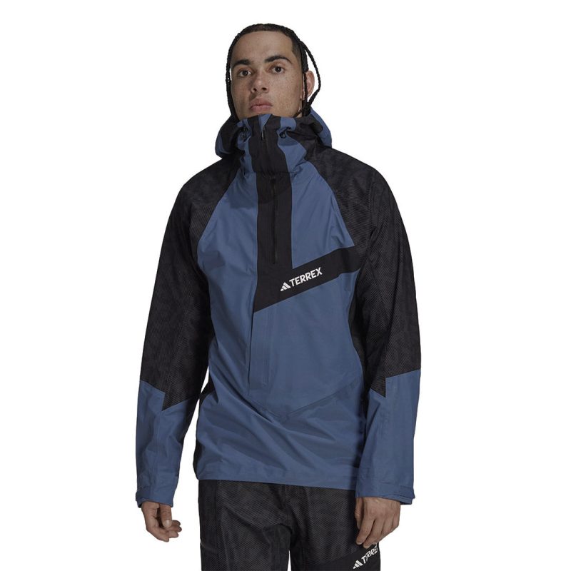 adidas Men s Terrex Techrock Primeknit RAIN.RDY Jacket HU1829 02