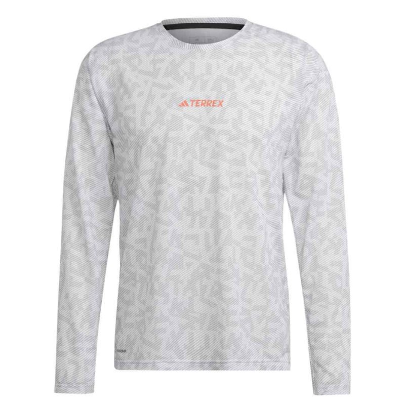 adidas Men s Terrex Trail Running Long Sleeve T Shirt HZ1322 01