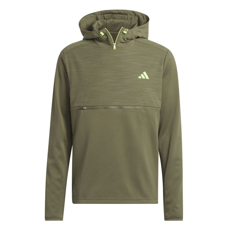 adidas Men s Textured Anorak Hoodie IB1989 01