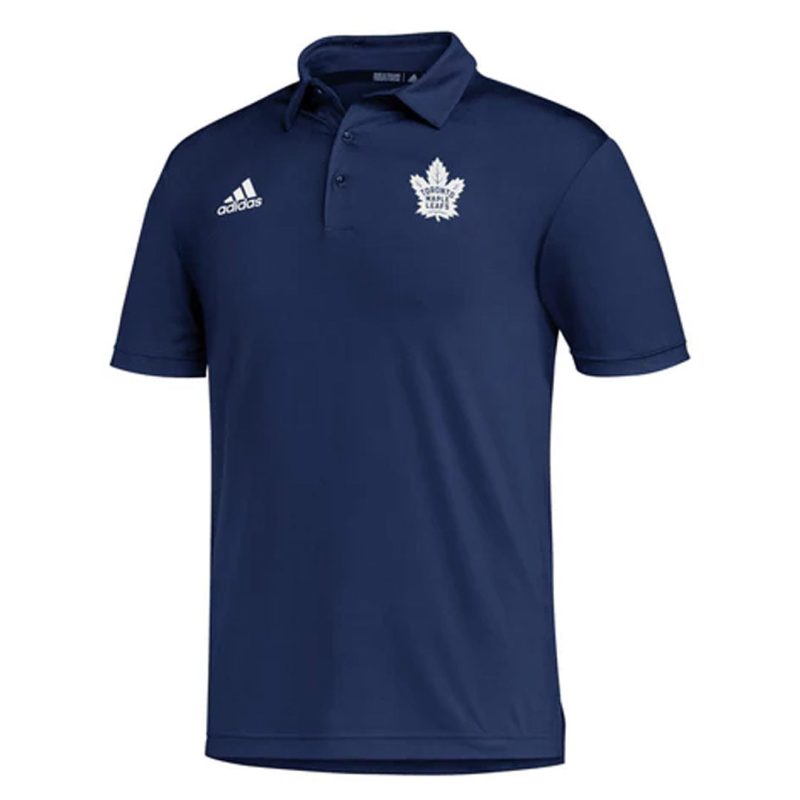 adidas Men s Toronto Maple Leafs 22 Golf Polo HP1720 01