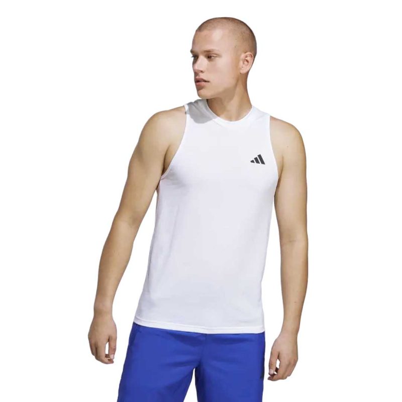 adidas Men s Train Essentials Feelready Training Sleeveless Tee IC6947 02