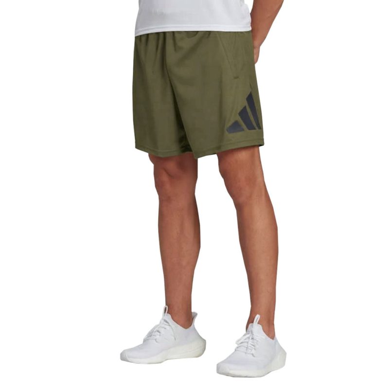 adidas Men s Train Essentials Logo 9 Inch Training Shorts IB8123 9IN 02