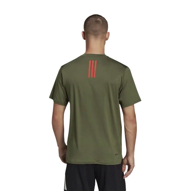 adidas Men s Train Essentials Seasonal Stretch Training T Shirt IB8128 03