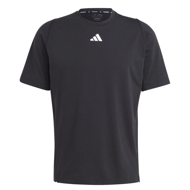 adidas Men s Train Icons 3 Bar Logo Training T Shirt HS7519 01