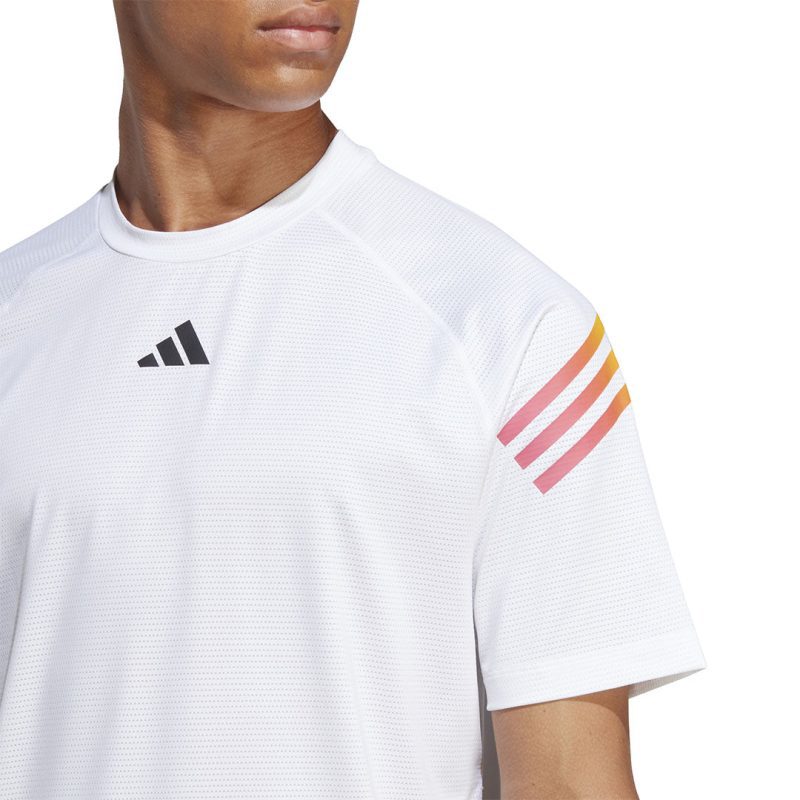 adidas Men s Train Icons 3 Stripes Training T Shirt IC5496 05