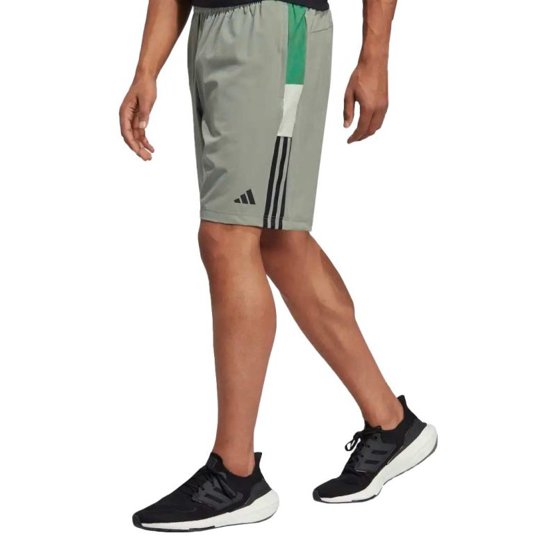 adidas Men s Training Colorblock 3 Stripes Shorts IN5058 2