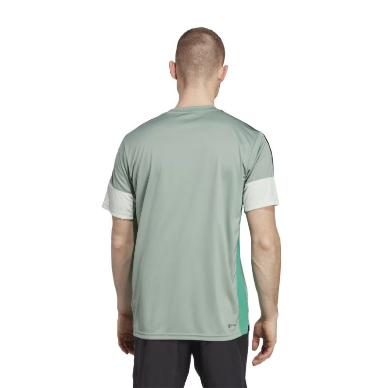 adidas Men s Training Colorblock 3 Stripes T Shirt IN5073 03