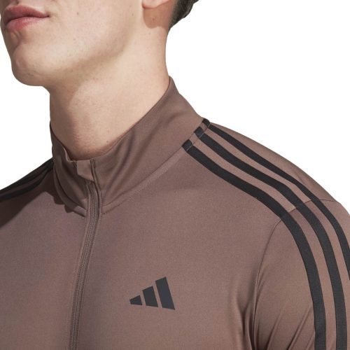 adidas Men s Training Colourblock 1 4 Zip Long Sleeve T Shirt IN5078 2