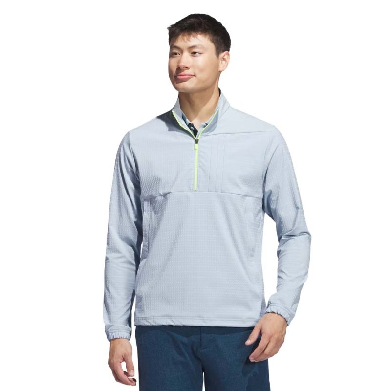 adidas Men s Ultimate365 Tour Wind Rdy 1 2 Zip Pullover IJ9831 2