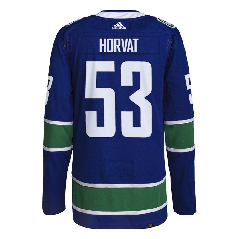 adidas Men s Vancouver Canucks Bo Horvat Authentic Home Jersey HB6639 02