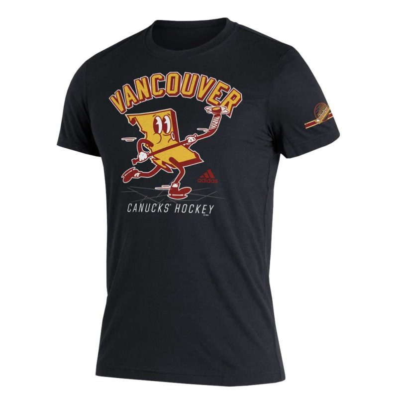 adidas Men s Vancouver Canucks Short Sleeve T Shirt HP1134 01