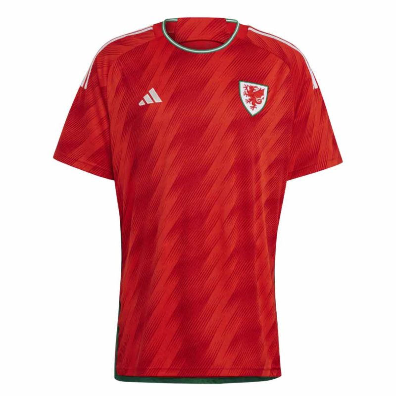 adidas Men s Wales National Football Team 22 Home Jersey HC4176 01