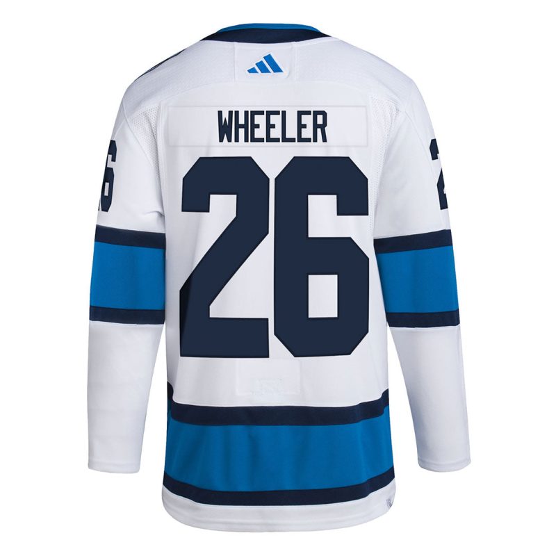 adidas Men s Winnipeg Jets Blake Wheeler Authentic Reverse Retro Wordmark Jersey H52253 02