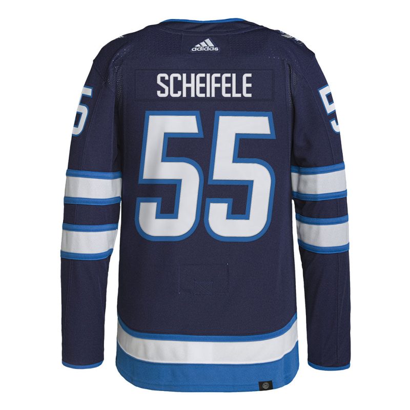 adidas Men s Winnipeg Jets Mark Scheifele Home Jersey HB6634 02