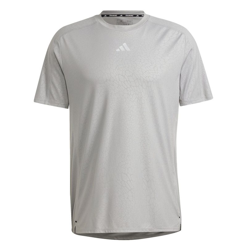 adidas Men s Workout PU Print T Shirt IC2109 01