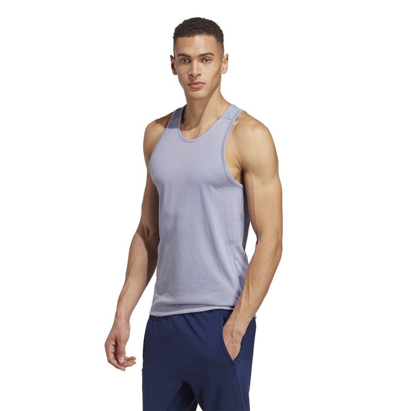 adidas Men s Yoga Base Training Tank Top IB7889 02