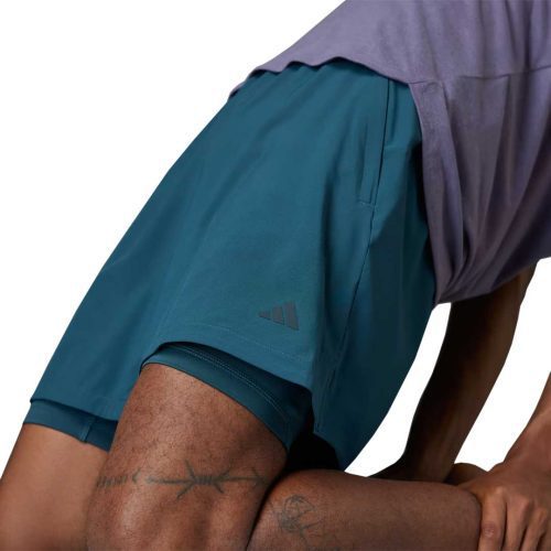 adidas Men s Yoga Premium Two In One Training Shorts IM1736 04