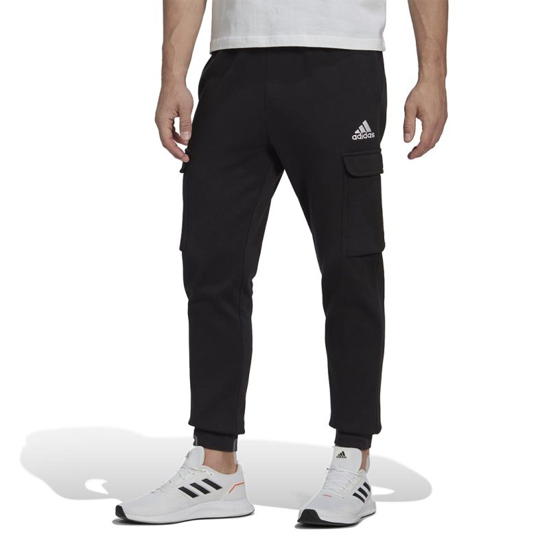 adidas Men sEssentialsFleeceTaperedCargoPant HL2226 02