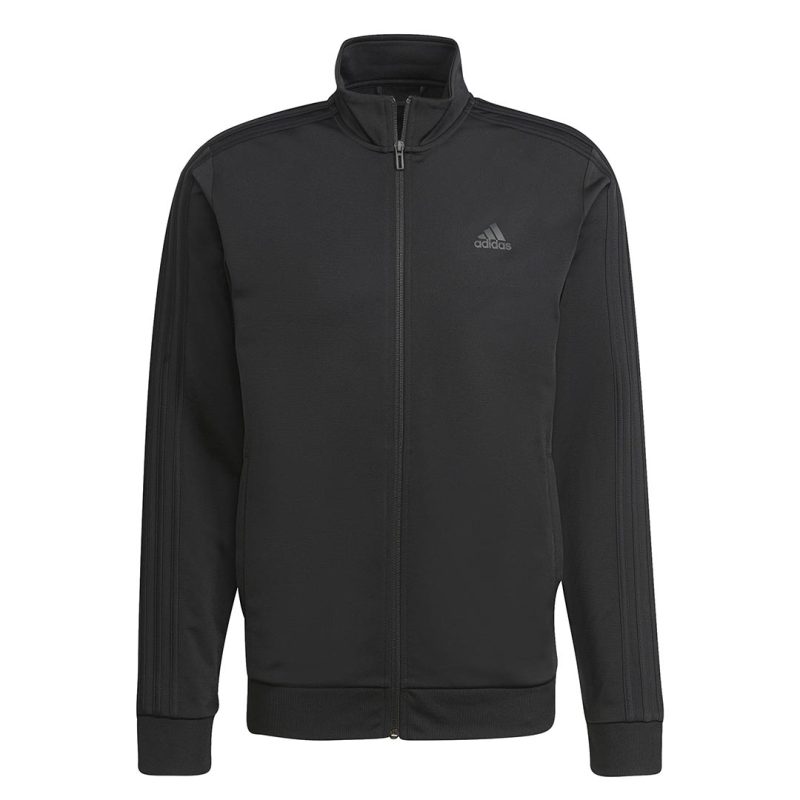 adidas Men sEssentialsWarmup3StripesTrackJacket H46101 01