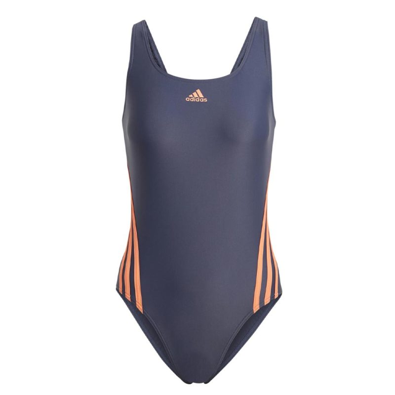 adidas Women s 3 Stripes Swimsuit IB5990 01